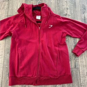 Red Women’s Zip Up by Gymshark